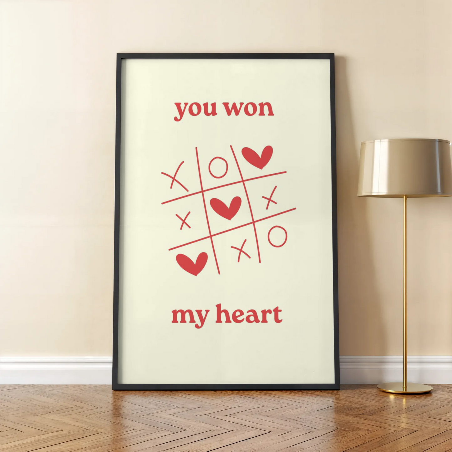 You Won My Heart Постер ❤️